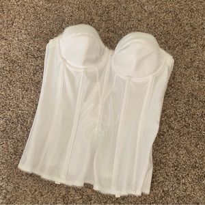 34B Strapless Bridal Corset